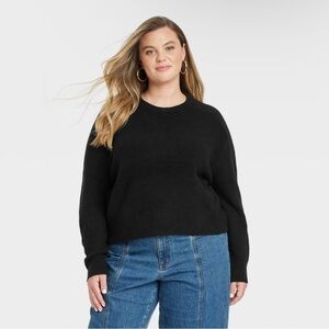 A New Day chunky knit sweater plus size